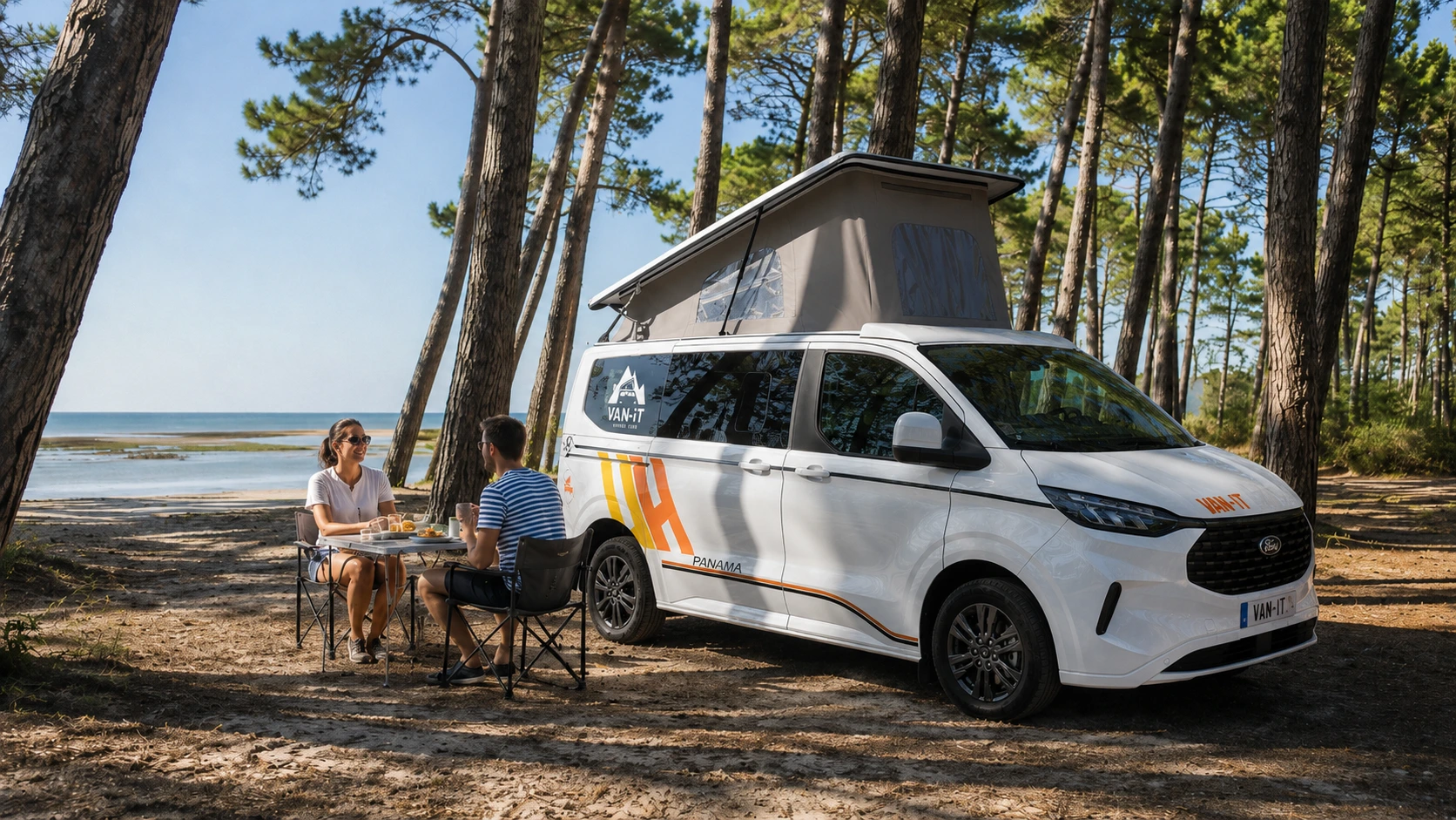 Road trip en van en France Métropole avec VAN-IT